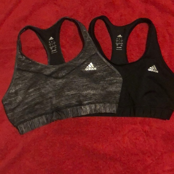 adidas Other - 2 Adidas Climate Techfit Sports Bras